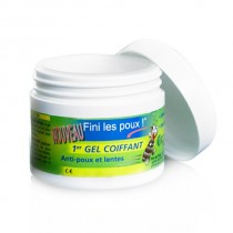 Gel coiffant contre les poux et les lentes